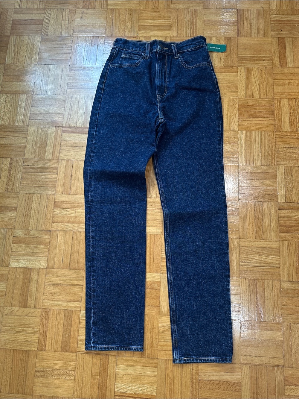 Levi's Dark Blue Straight Leg Women's Jeans